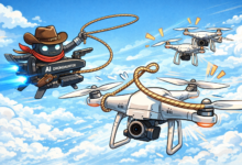 YZ ile dron bir başka dronu yakalayacak