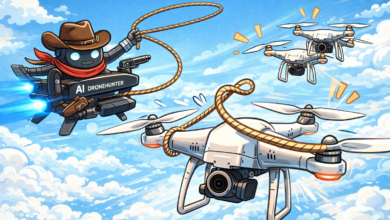 YZ ile dron bir başka dronu yakalayacak