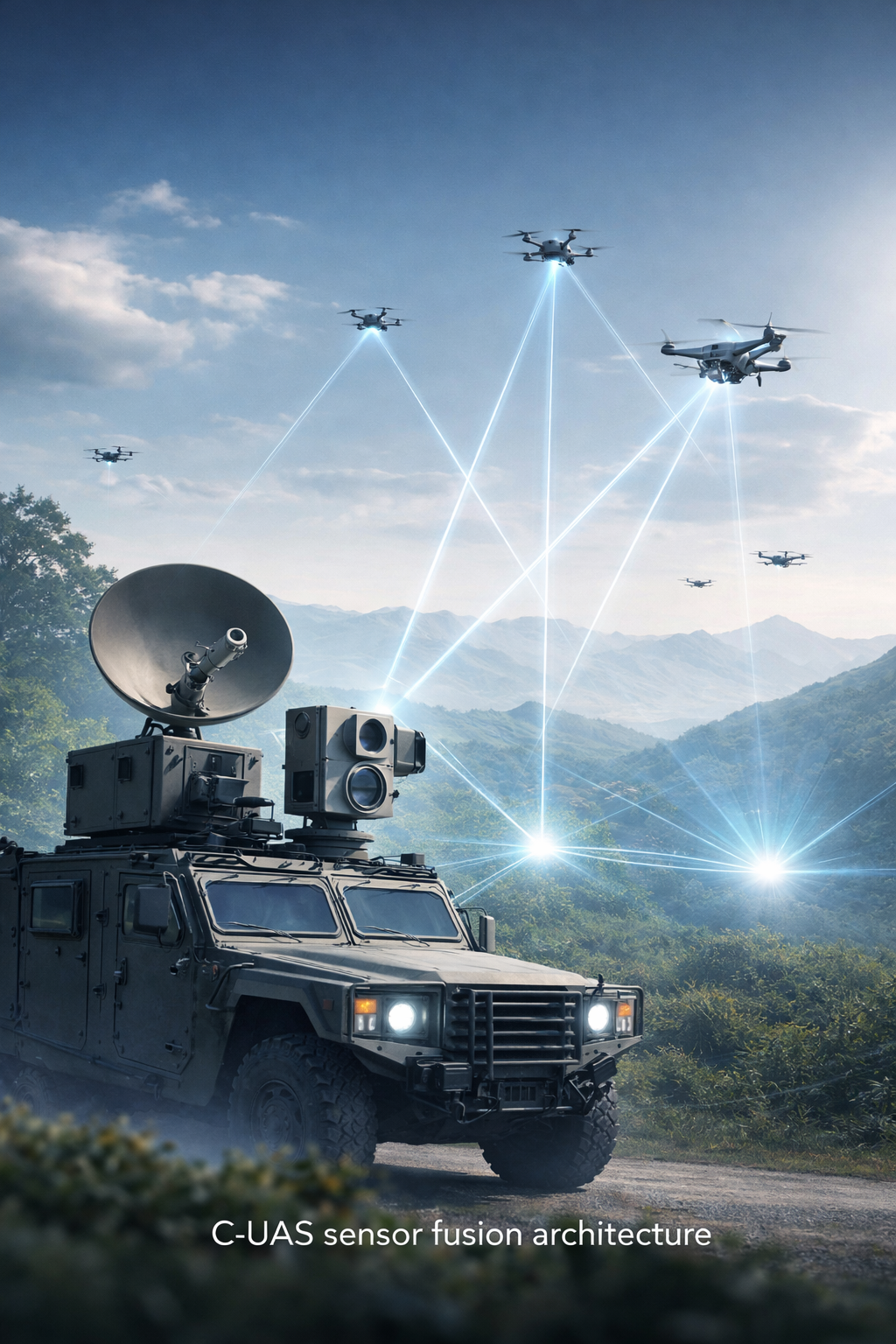 C UAS sensor fusion architecture