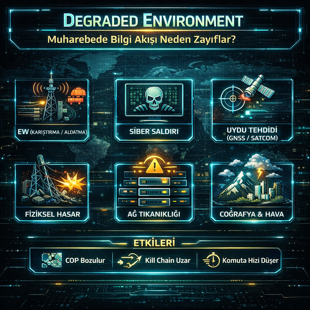 Degreted Enviorement harekat ortamının bir gerçeği