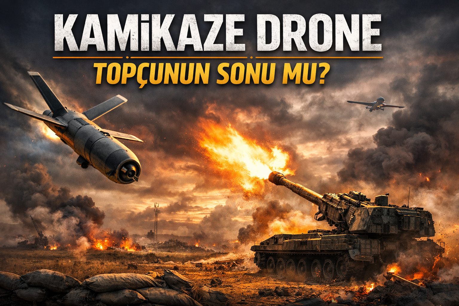 Kamikaze drone topçunun sonu mu
