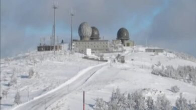 Merzifon Hava Radar Mevzi Komutanlığı Kış Şartları