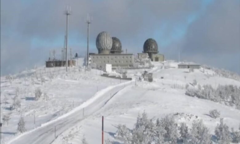 Merzifon Hava Radar Mevzi Komutanlığı Kış Şartları