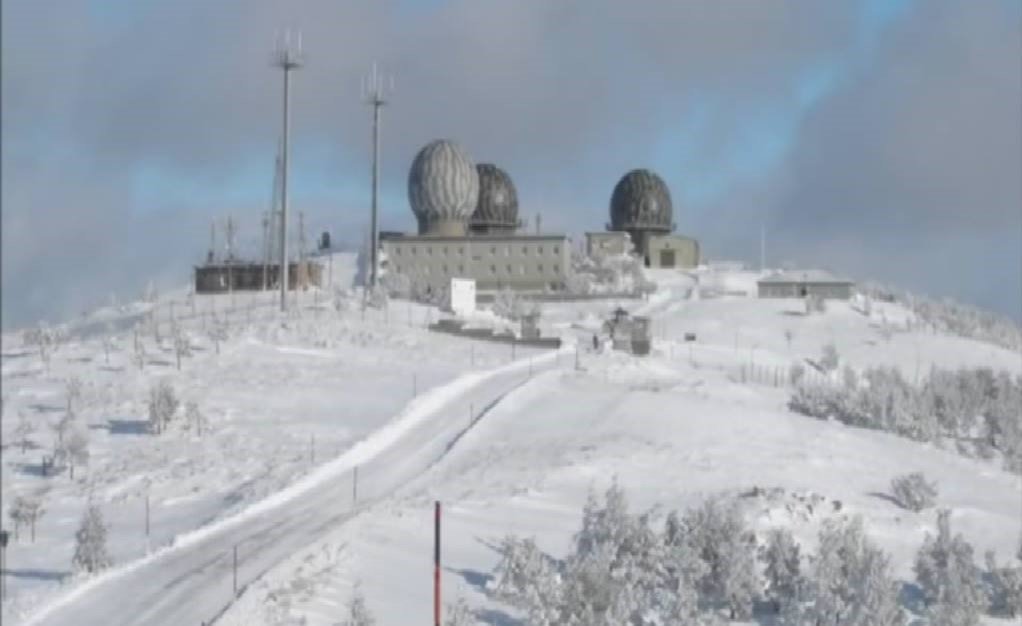 Merzifon Hava Radar Mevzi Komutanlığı Kış Şartları