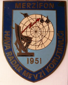 Merzifon Hava Radar Mevzi Komutanlığı Amblemi Merzifon Hava Radar Mevzi Komutanlığı Amblemi