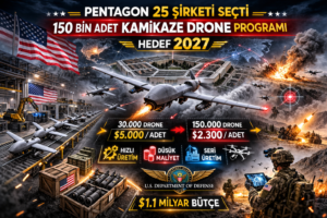 Pentagon 150 bin kamikaze dron siparişi verecek
