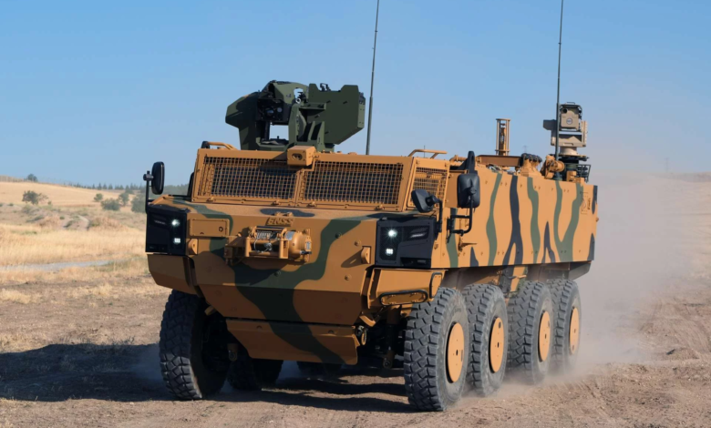 TSK da Bir İlk PARS İZCİ 8x8 KBRN Aracı Envantere Girdi