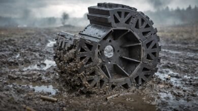 parçalı savaş lastiği