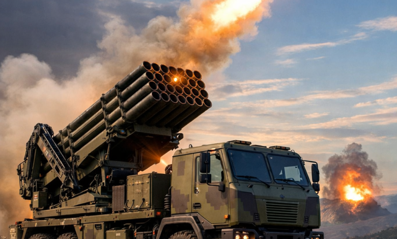 roketsan trg 122 güdümlü topçu roketi