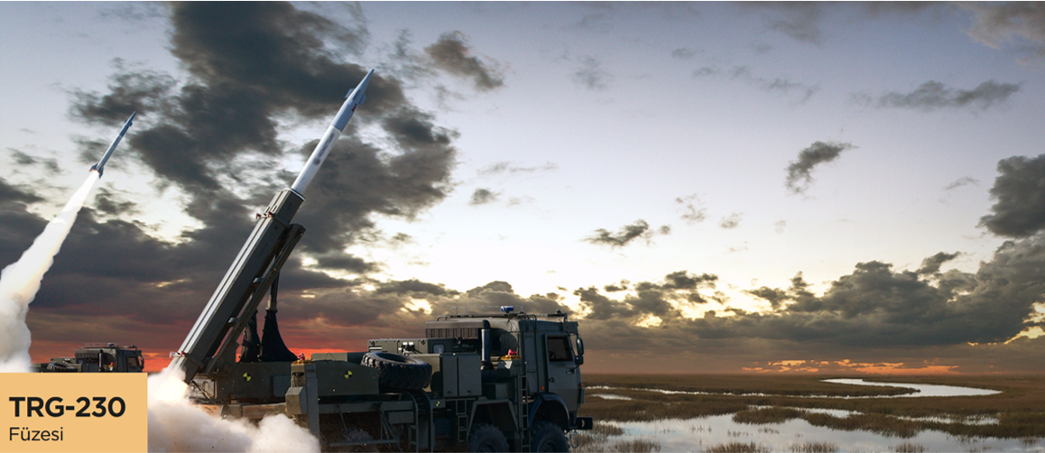 TRG 230 roketsan gururu