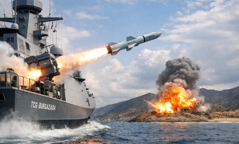 ATMACA’dan kritik test Kara hedefi tam isabet vuruldu