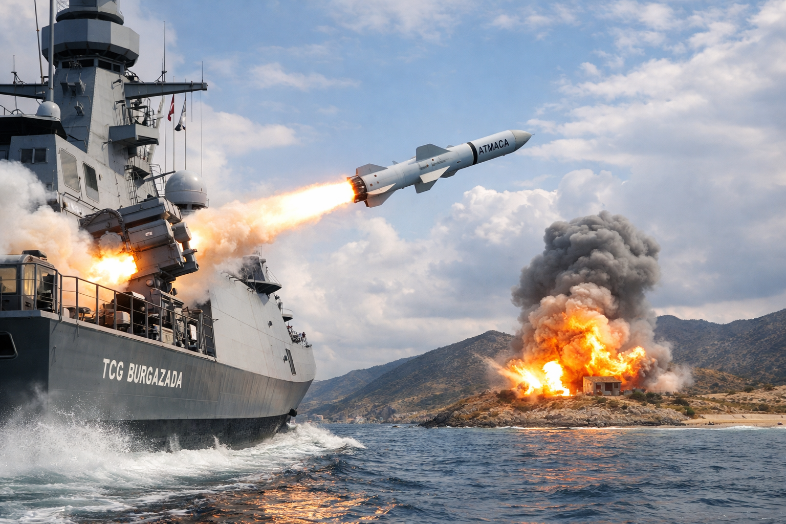 ATMACA’dan kritik test Kara hedefi tam isabet vuruldu