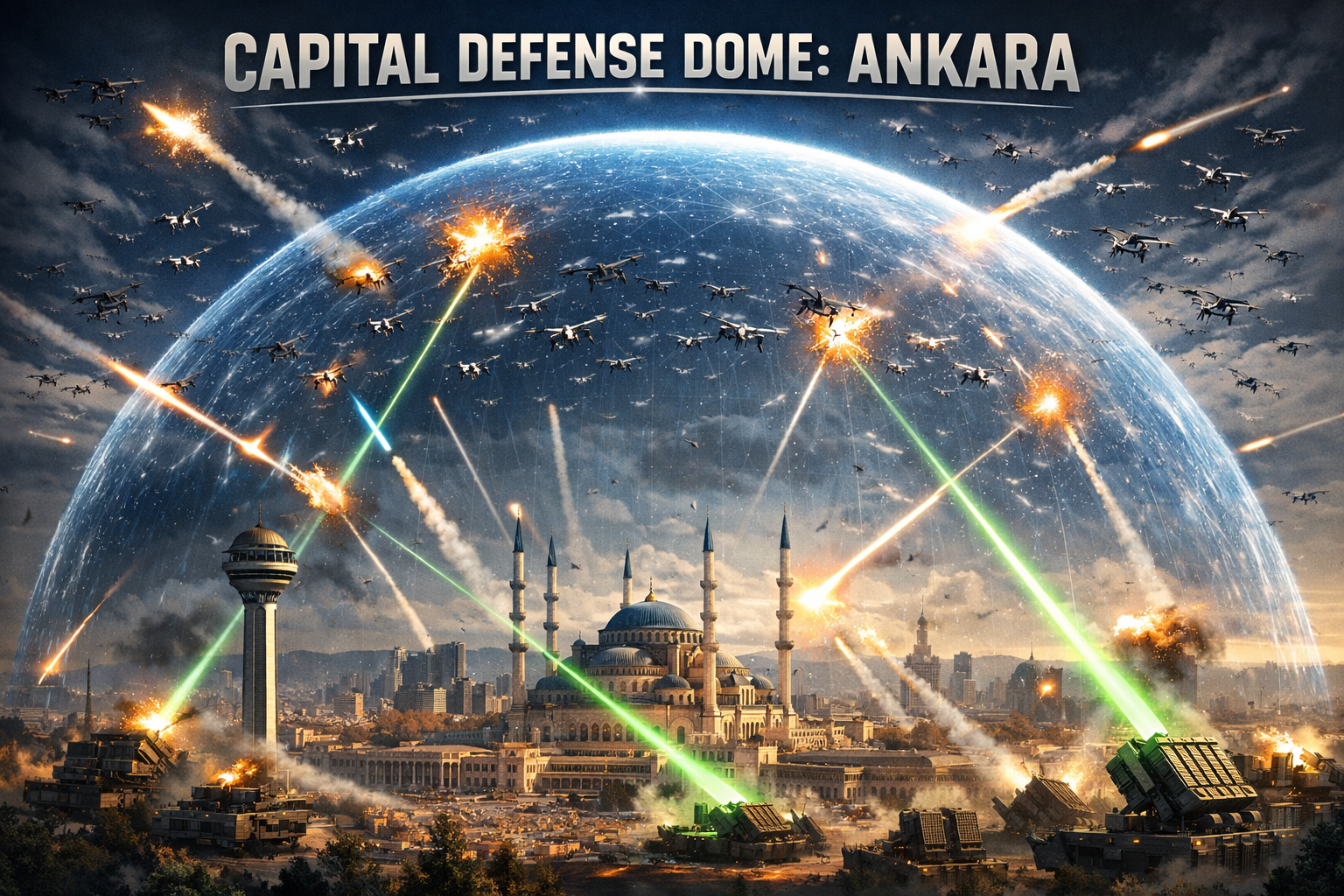 Başkentler drone tehditleri ile yüzleşiyor