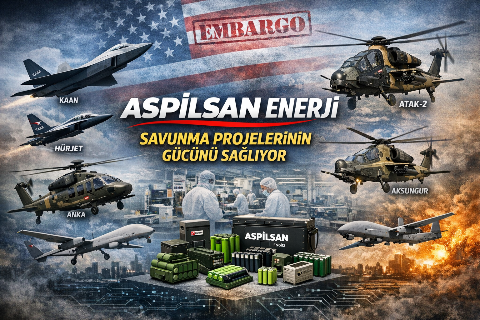 ASPİLSAN Enerji Savunma Projelerinin Gücünü Sağlıyor