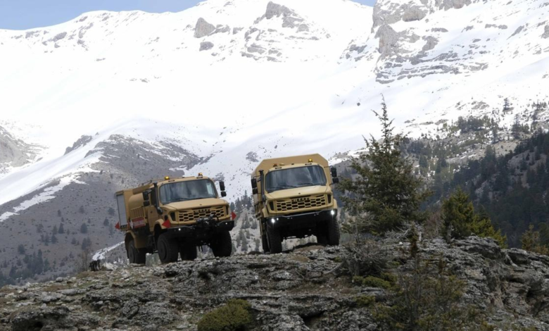 KISRAK Ambulans zorlu arazilerde tahliye gücüyle SAHA 2026’da sahneye çıkıyor. DERMAN ve KISRAK platformları dikkat çekiyor.