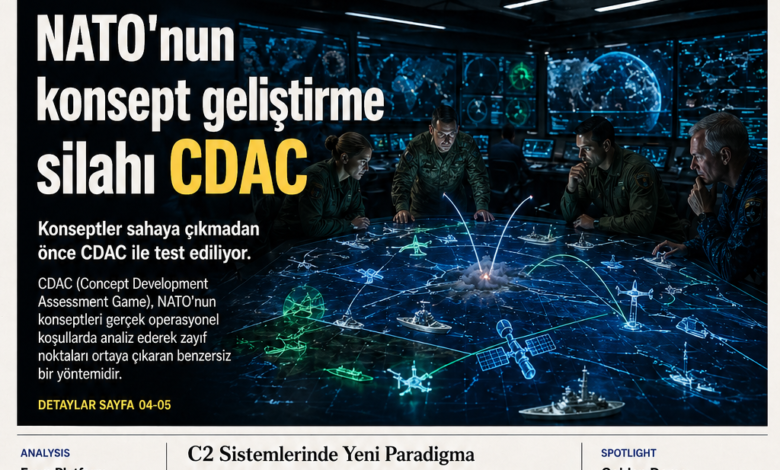 NATO nun konsept geliştirme silahı CDAC