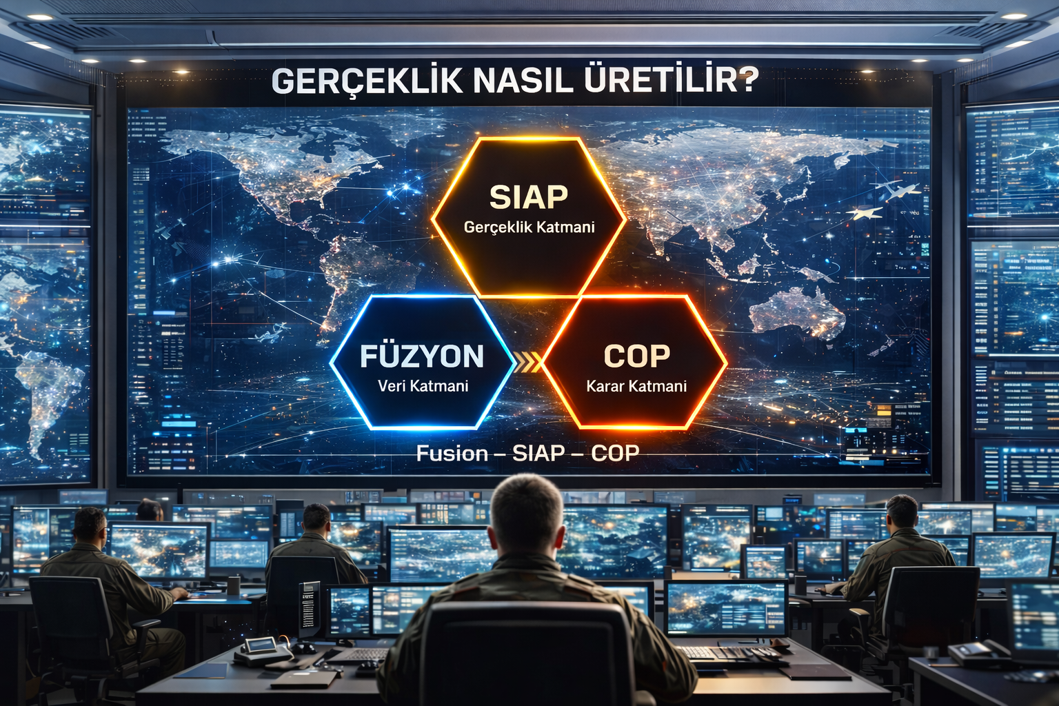SIAP, FÜZYON, COP Komuta Kontrolün Kahramanları