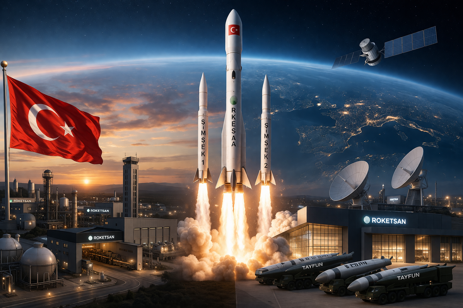 Türkiye uzayda geri sayımda Milli araçlar geliyor