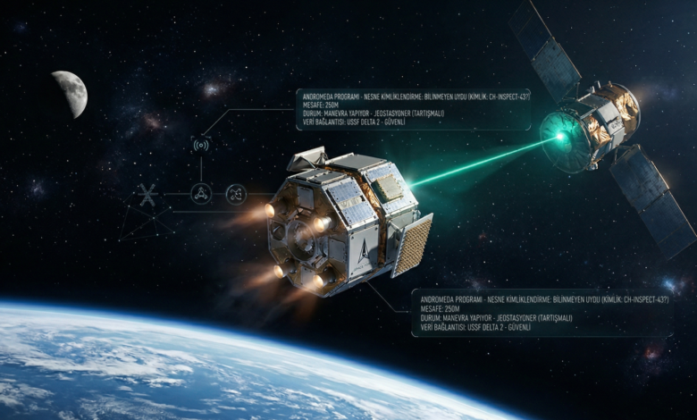 Uzayda Yeni Gözcü ABD Andromeda Programı İçin Düğmeye Bastı 2