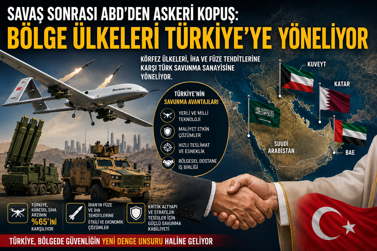 ABD Sonrası Körfez’in Yeni Savunma Ortağı Türkiye mi