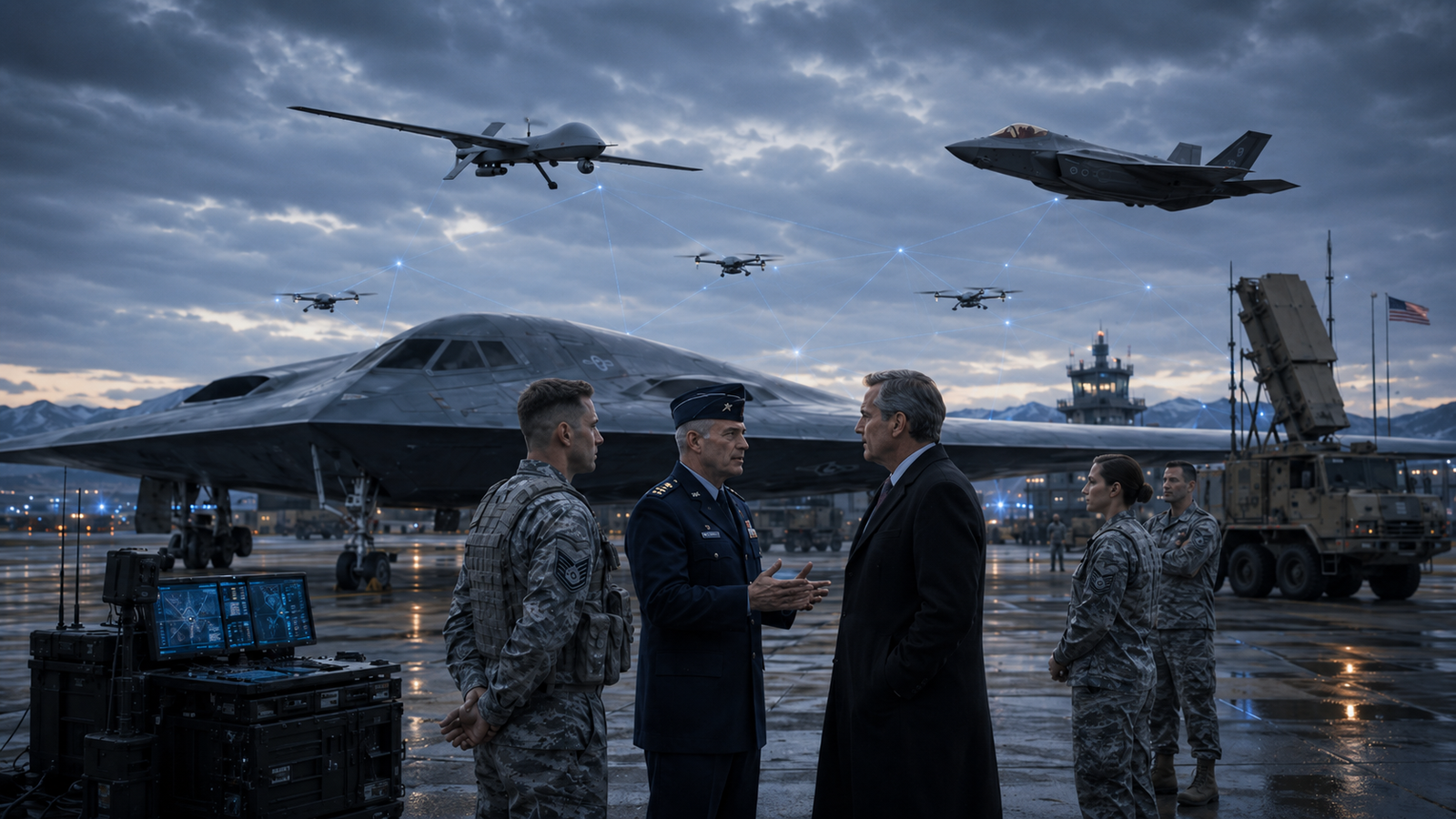 USAF un geleceği tartışılıyor. Son harekatlar tartışmayı hızlandırdı. Görsel YZ ürünüdür