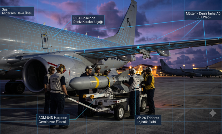 Pasifik'te Güç Gösterisi: P-8A Poseidon ve Harpoon Sahnede