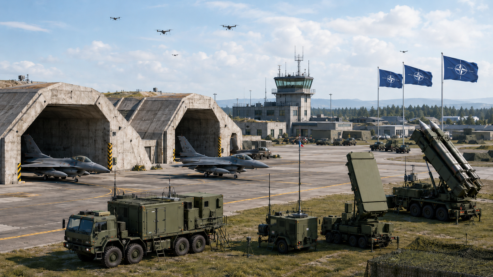 NATO Hava Savunma Stratejisinde Pasif Savunma ile Birlikte Düşünülüyor