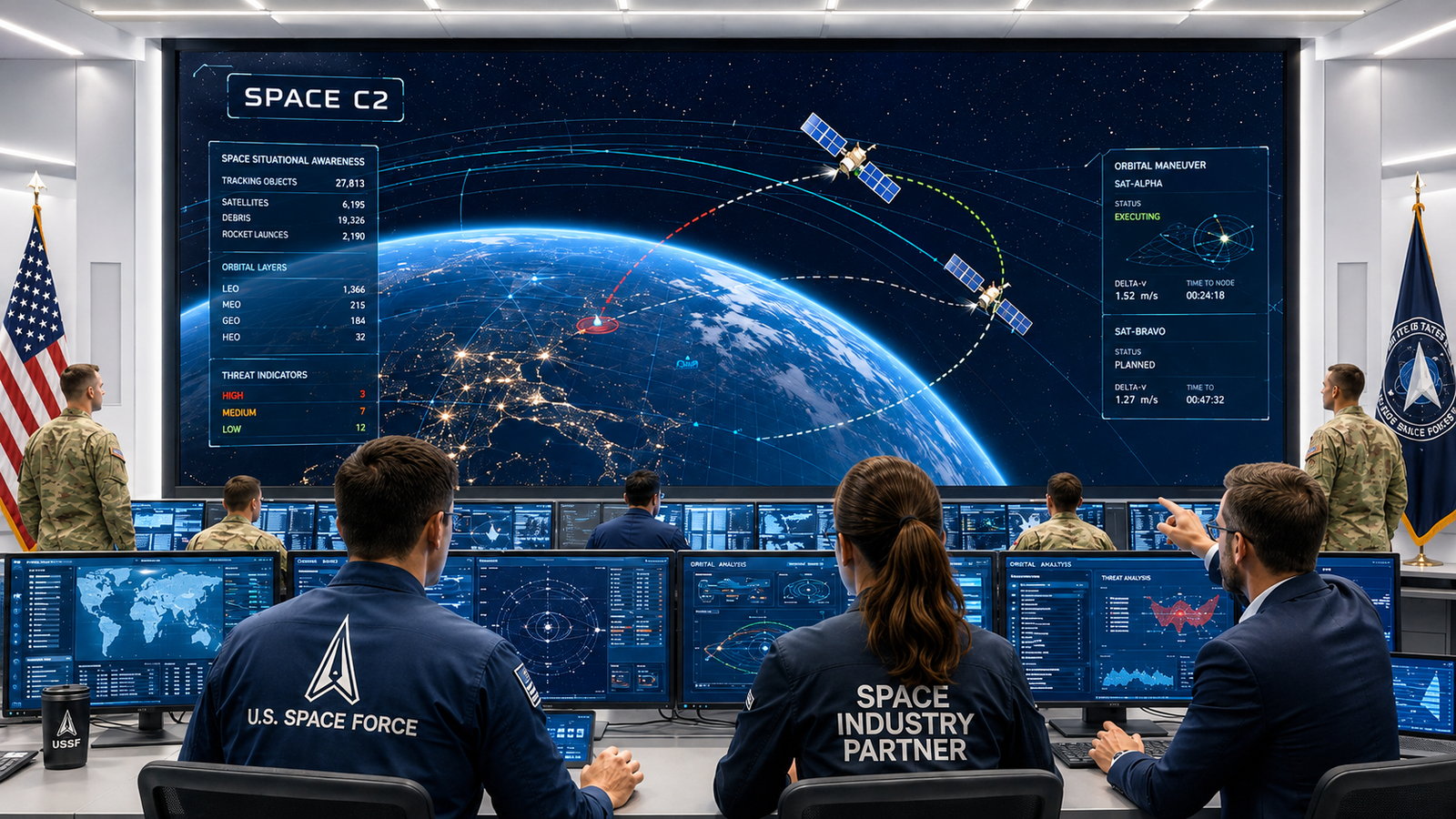 ABD Uzay Tatbikatlarında Space C2 Dönemi