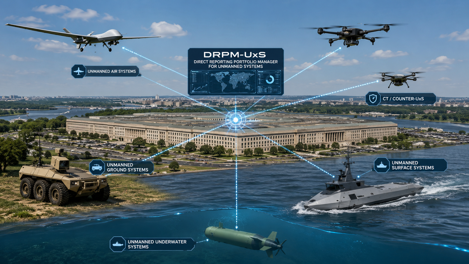 DRPM UxS Pentagon’un Yeni İnsansız Sistem Otoritesi