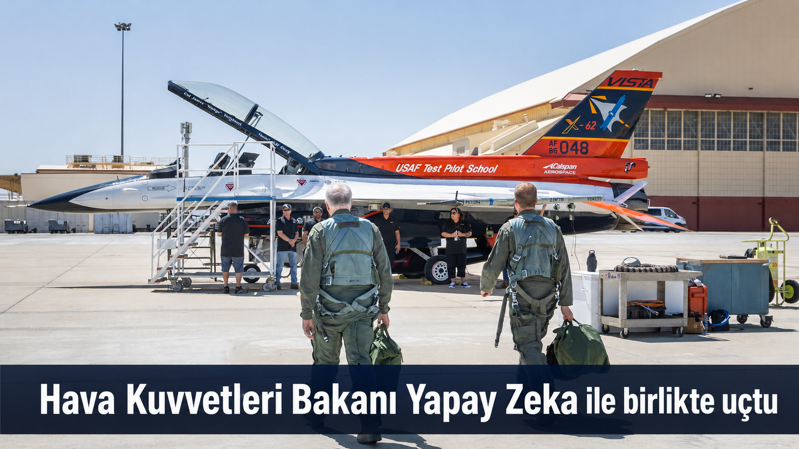 Hava Kuvvetleri Bakanını Yapay Zeka uçurdu