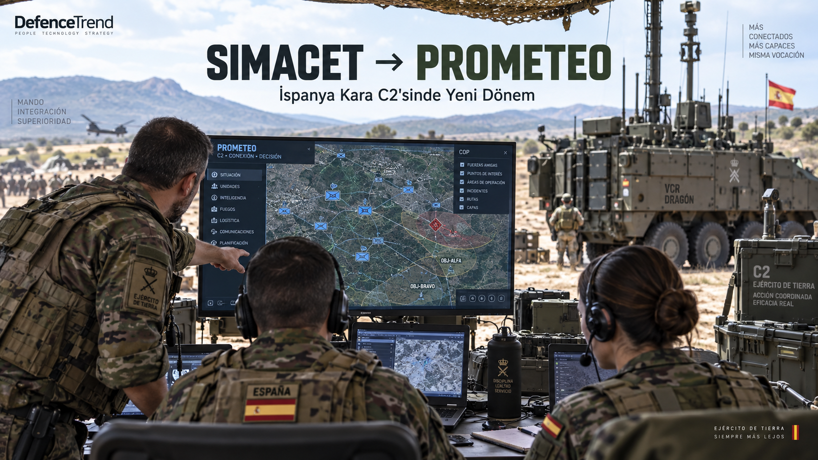 İspanya SIMACET Kara C yeteneği Prometeo olarak güncellendi